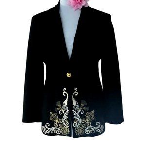 Nota Bene Paris Vintage 80's Black Crown S Jacket